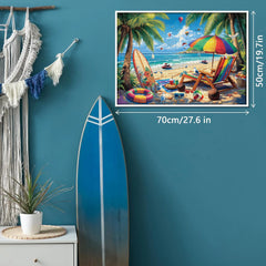 Summer Beach Rompecabezas Pizles 1000 piezas