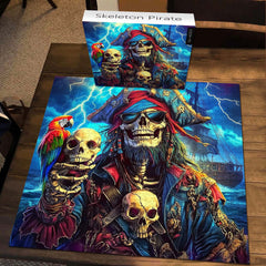 Skeleton Pirate Jigsaw Puzzle 1000 Pieces