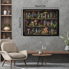 Bibliothèque de champignons Forest Puzzle 1000 pièces