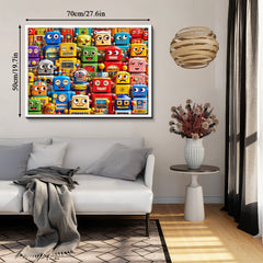 Robot Carnival Jigsaw Puzzle 1000 Pieces