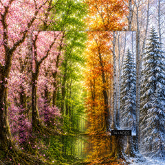 Seasons’ Grove Jigsaw Puzzle 1000 Pieces