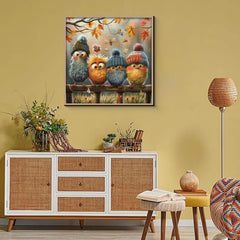 Simpatico uccello inverno inverno puzzle enigmi 1000 pezzi
