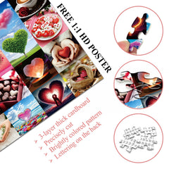 Puzzle Un monde d'amour 1000 pièces