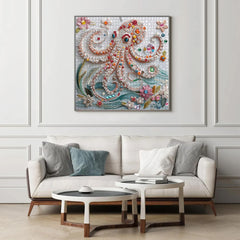 Puzzle di polpo ingioiellato puzzle 1000 pezzi