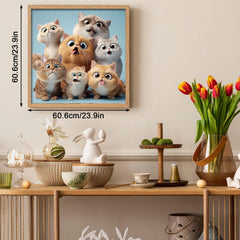 Schrullige Miagen Jigsaw Puzzle 1000 Stücke