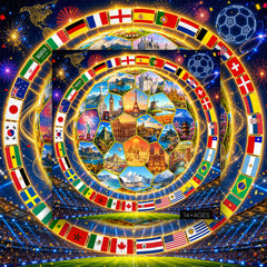 World of Football Jigsaw Puzzle 1000 Pieces