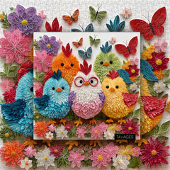 Chicks Blossom Puzzle 1000 pièces