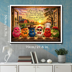 Chicks of Praise Jigsaw Puzzle 1000 Pieces