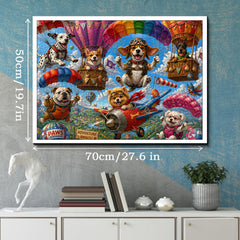 Sky High Pups Jigsaw Puzzle 1000 Pieces