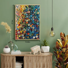 Button Treasure Jigsaw Puzzle 1000 Pieces