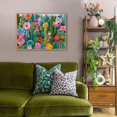 Cactus Wonderland Jigsaw Puzzle 1000 piezas