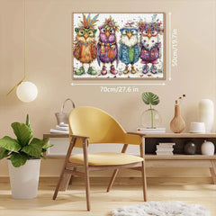 Élégants poussins puzzle 1000 pièces