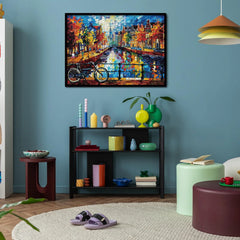 Puzzle Jigsaw Coloré de Canal 1000 Pièces