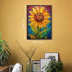 Mosaik Sonnenblume Puzzle 1000 Teile