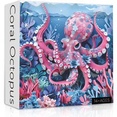Ozean-Oktopus-Puzzle 1000 Teile