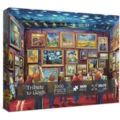 Puzzles de 1000 pièces sur l'exposition d'art de Van Gogh