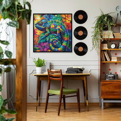 Rainbow Chameleon Jigsaw Puzzle 1000 Pieces