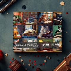 Vintage Cat Jigsaw Puzzles 1000 Pieces