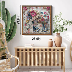 Diamant -Elefantenpuzzle 1000 StĂŒcke