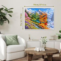 Mountain of Seasons Jigsaw Puzzle 1000 Pieces