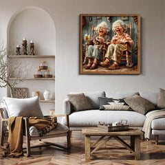 Années d'amitié Puzzle de puzzle 1000 pièces