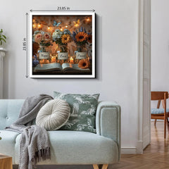 Cozy Flower Vases Jigsaw Puzzle 1000 Pieces