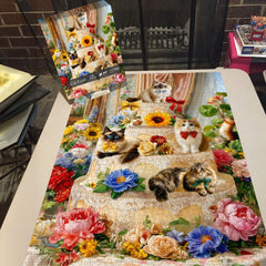 Puzzle Fête des chats 1000 pièces