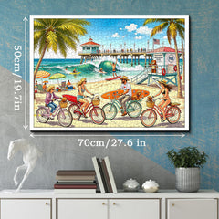 Puzzle Beach Surf Ride 1000 pièces