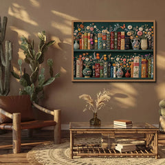 Blooming Bookshelfulsaw puzzle 1000 pezzi