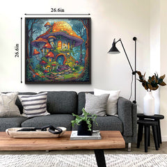 Verspieltes Pilzhaus-Puzzle 1000 Teile