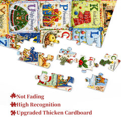 Christmas Letter Collection Jigsaw Puzzle 1000 Pieces