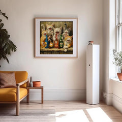 Happy Cat Wine Party Puzzles 1000 Stücke