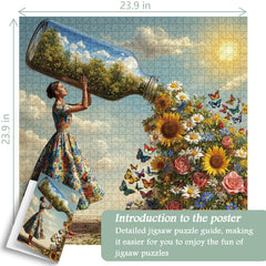 Spring Jar Jigsaw Puzzle 1000 Pieces