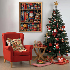 Cozy Christmas Shelf Jigsaw Puzzle 1000 Pieces
