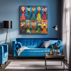 Patchwork Chick Jigsaw Puzzle 1000 Pieces