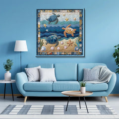 Wellen des Farbsägewellen 1000 Stücke