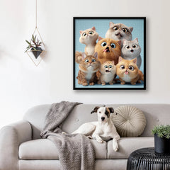 Schrullige Miagen Jigsaw Puzzle 1000 Stücke