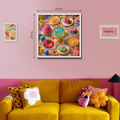 Translucent Vintage Jelly Feast Jigsaw Puzzle 1000 Pieces