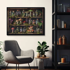 Bibliothèque de champignons Forest Puzzle 1000 pièces