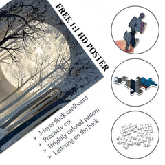 Pure White Realm Jigsaw Puzzle 1000 Pieces