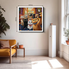 Cats in the lens Jigsaw Puzzle 1000 Pieces