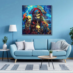 Skeleton Pirate Jigsaw Puzzle 1000 Pieces