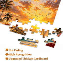 Küsten-Leuchtturm-Ansicht-Puzzle 1000 Teile