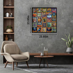 Halloween Collage Rhapsody Puzzles 1000 pièces