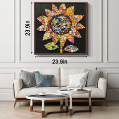 Bouton Puzzles en Jigsaw Tournesol 1000 Pièces