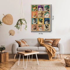 Vintage Cat Collection Jigsaw Puzzle 1000 Pieces