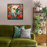 Rompecabezas de colibrí de flores 1000 piezas