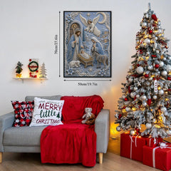 Pearl Nativity Scene Jigsaw Puzzle 1000 Pieces
