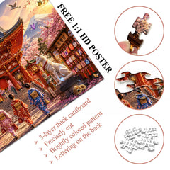 Japanese Sanctuary Jigsaw Puzzle 1000 Pieces