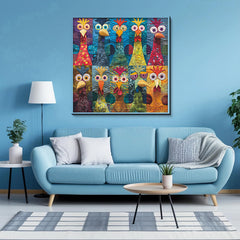 Patchwork Chick Jigsaw Puzzle 1000 Pieces